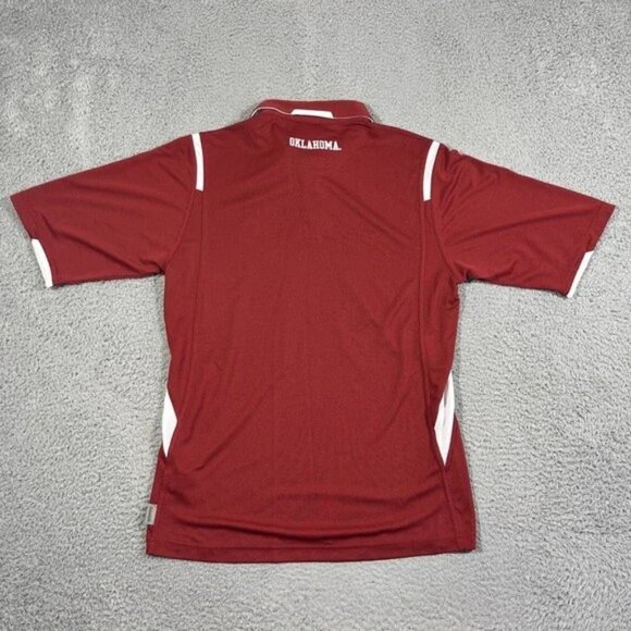 Vintage Nike Team Oklahoma Sooners Men's Polo Shirt - Picture 2 of 4